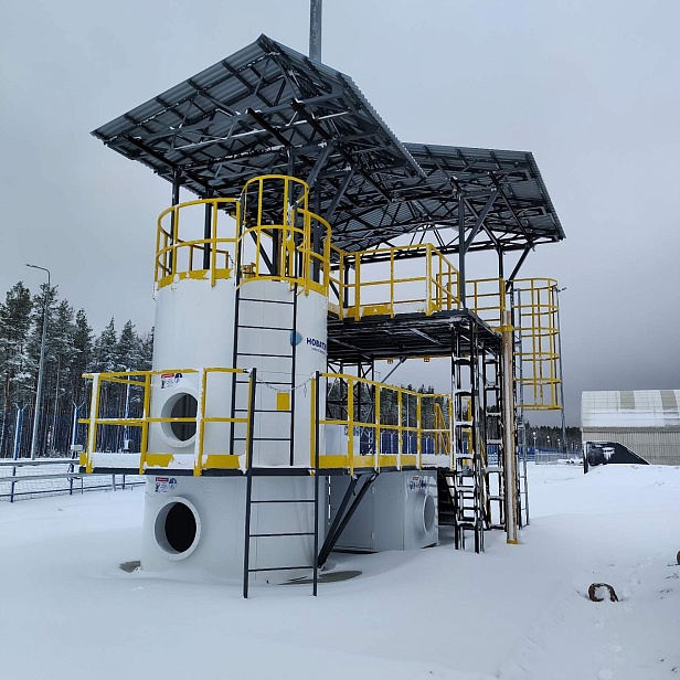 Выборгский район. ПАО "Новатэк" использует учебно-тренировочный полигон "Альпинист 03-06-2"для своих тренировок специалистов